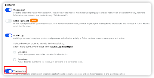 Transactions on Cloud Transactions on Cloud